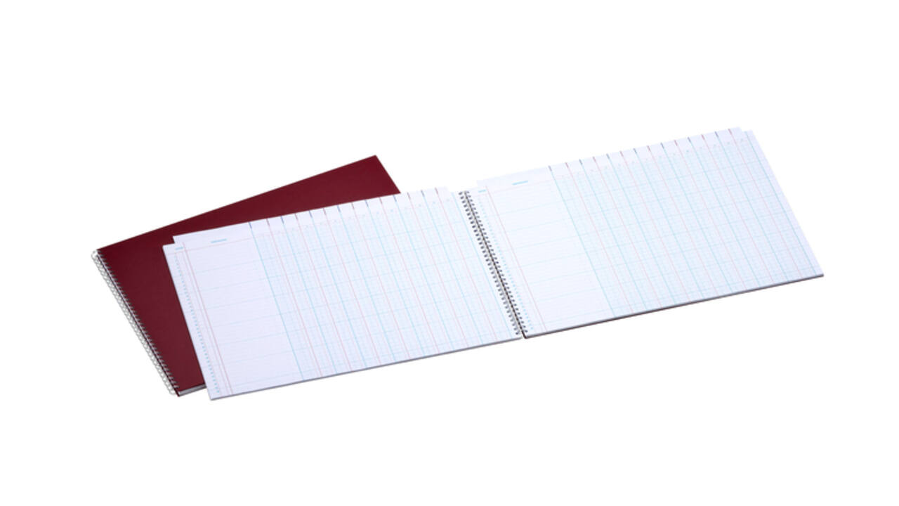 Tabellarisch register Atlanta 294x452mm 2x14kolommen 108blz spiraal