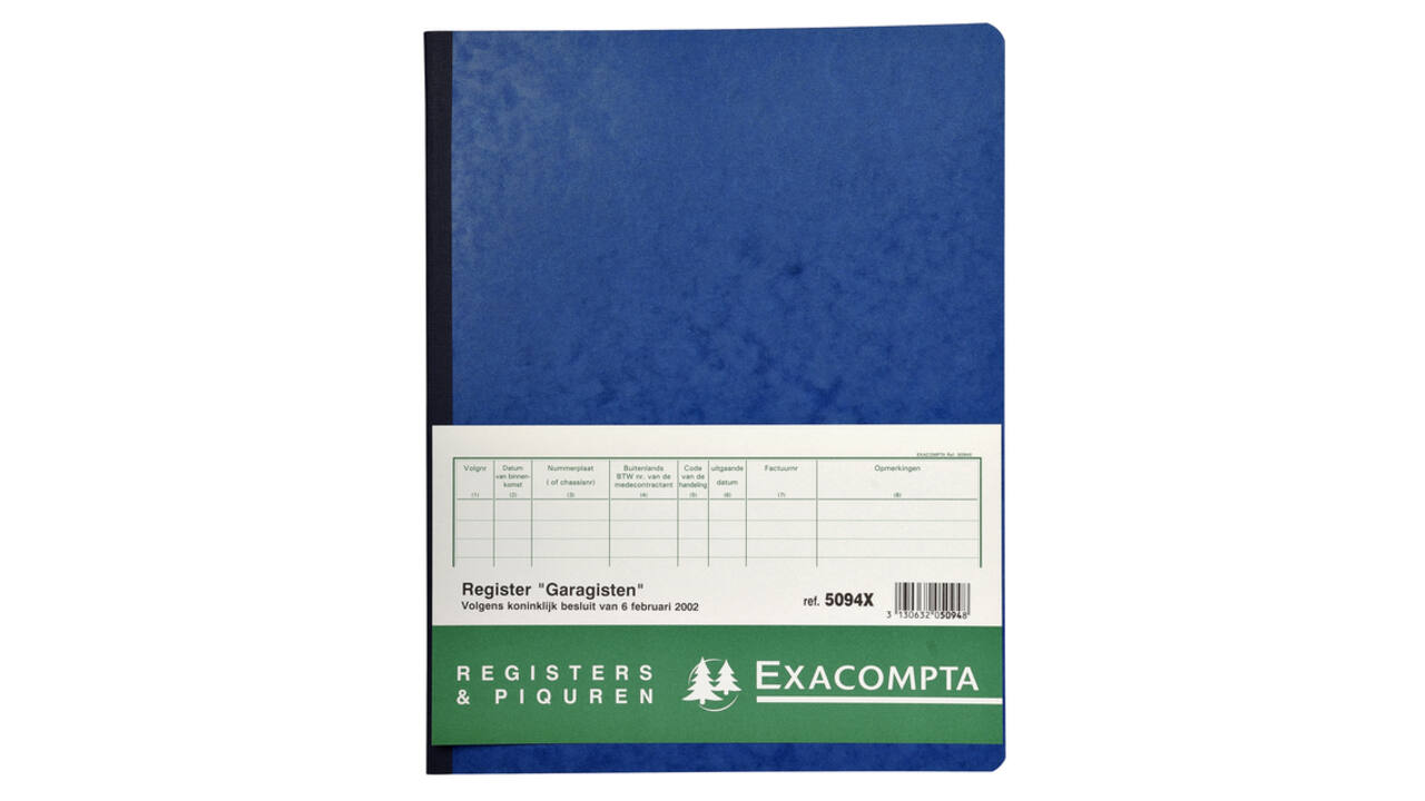 Register Piqure garagisten 320x250mm 80vel assorti
