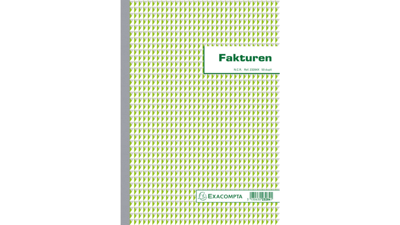 Facturenboek Exacompta Manifold dupli 50vel Nl
