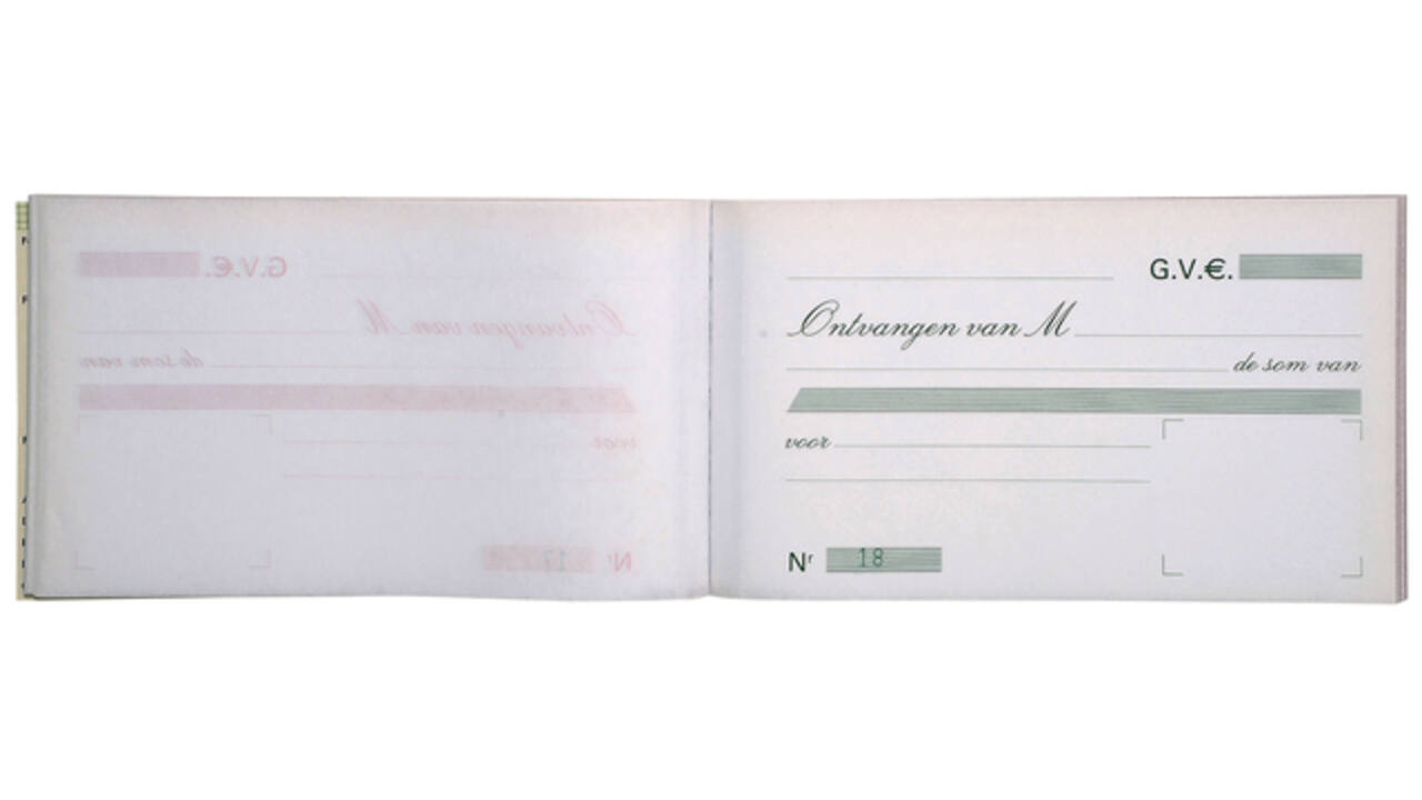 Ontvangstbewijzen Exacompta Manifold dupli 50vel Nl
