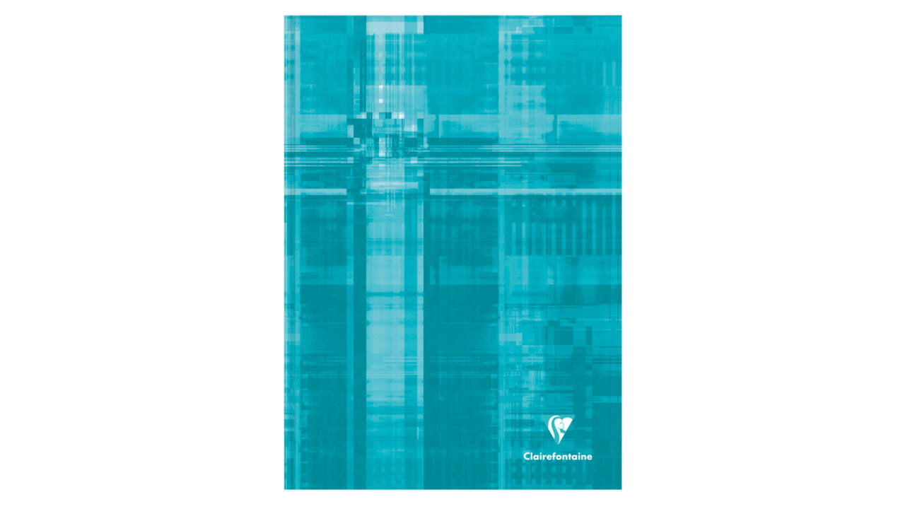 Notitieboek Clairefontaine Matris A4 192blz 90gr lijn assorti