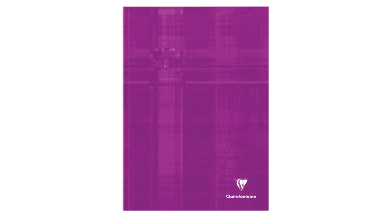 Notitieboek Clairefontaine Matris A4 192blz 90gr lijn assorti