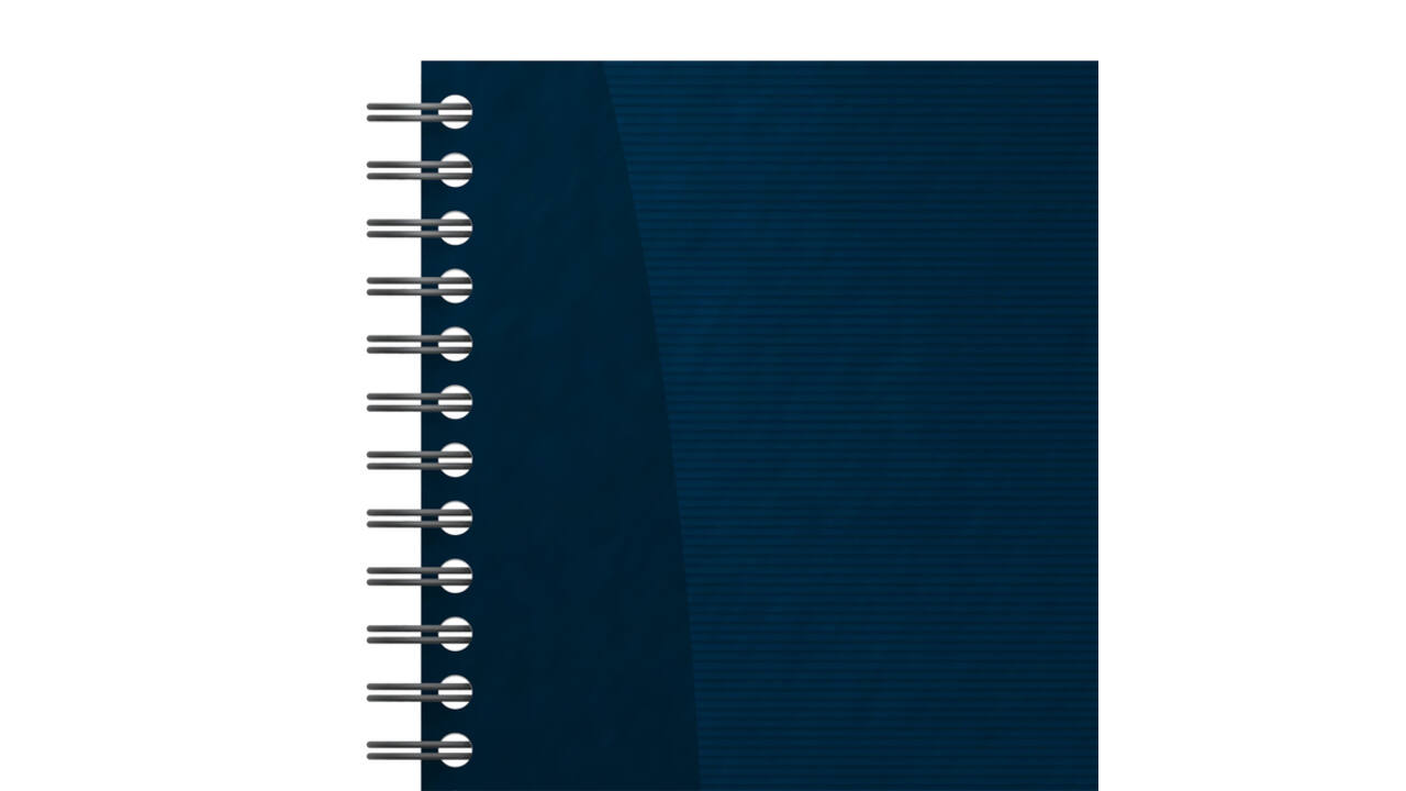 Spiraalblok Oxford Essentials A5 lijn 180 pagina's 80gr assorti