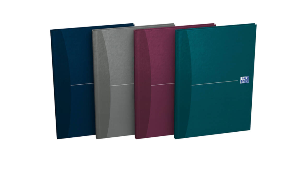 Notitieboek Oxford Office Essentials A4 96vel lijn assorti