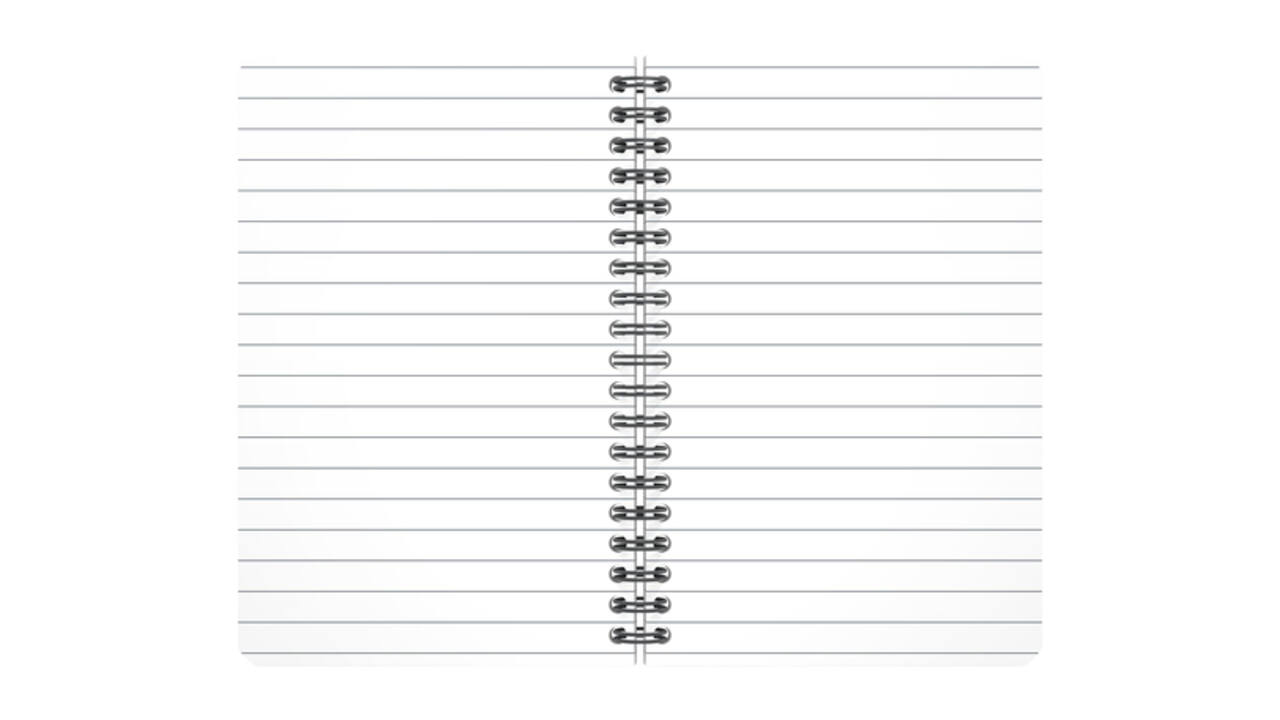 Spiraalblok Oxford Urban Mix 170x110mm lijn 180 pagina's assorti