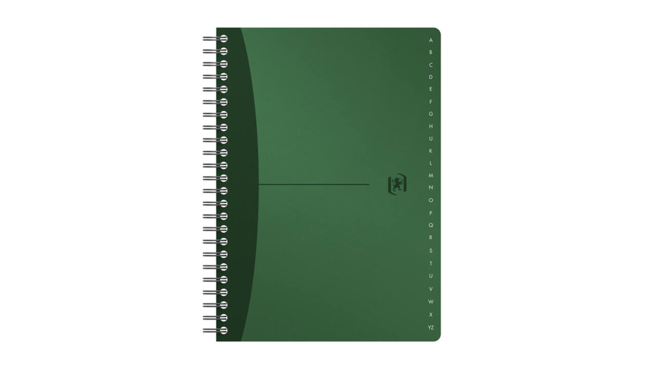 Indexboek Oxford Urban Mix A5 90vel alfabet lijn