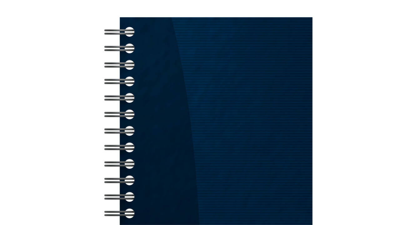 Adresboek Oxford Office Essentials A5 72vel dubbelspiraal assorti