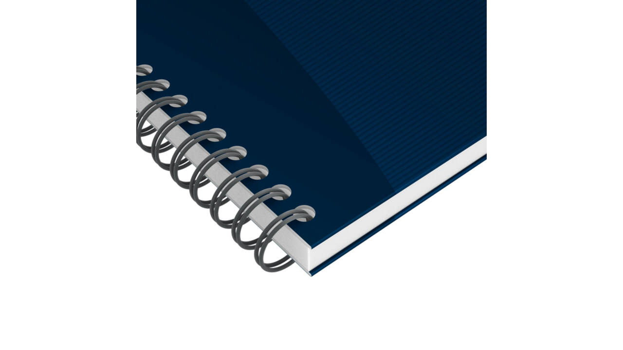 Adresboek Oxford Office Essentials A5 72vel dubbelspiraal assorti