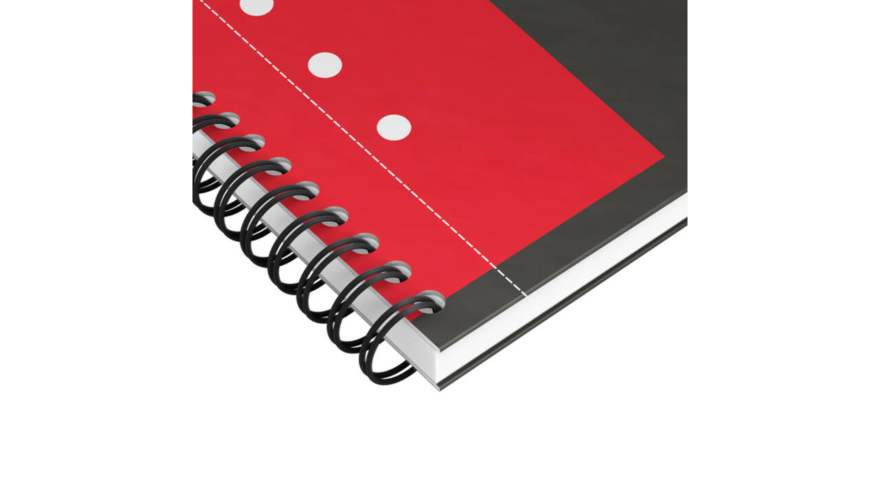Spiraalblok Oxford International Notebook A5+ ruit 160 pagina's