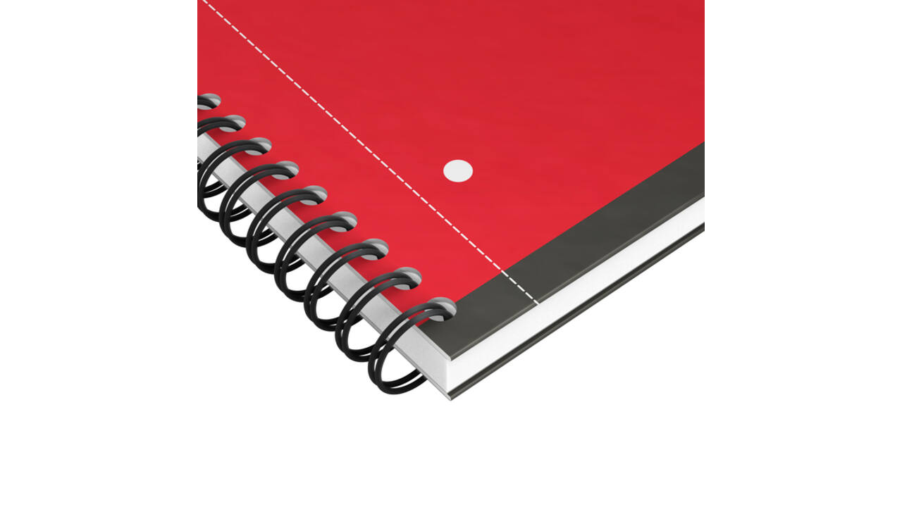 Spiraalblok Oxford International Notebook A4+ ruit 5mm