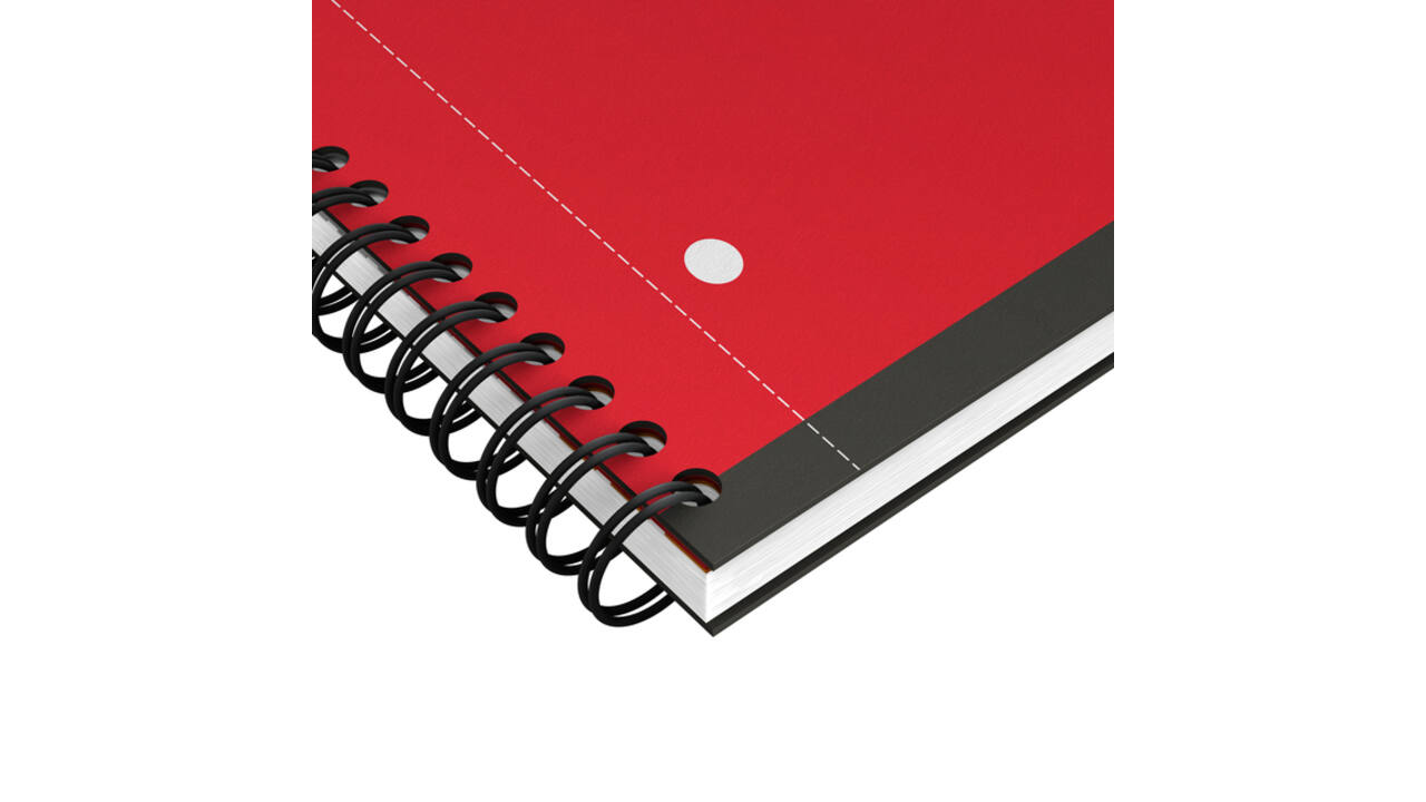Spiraalblok Oxford International Activebook A4+ 160 pagina's ruit 5mm