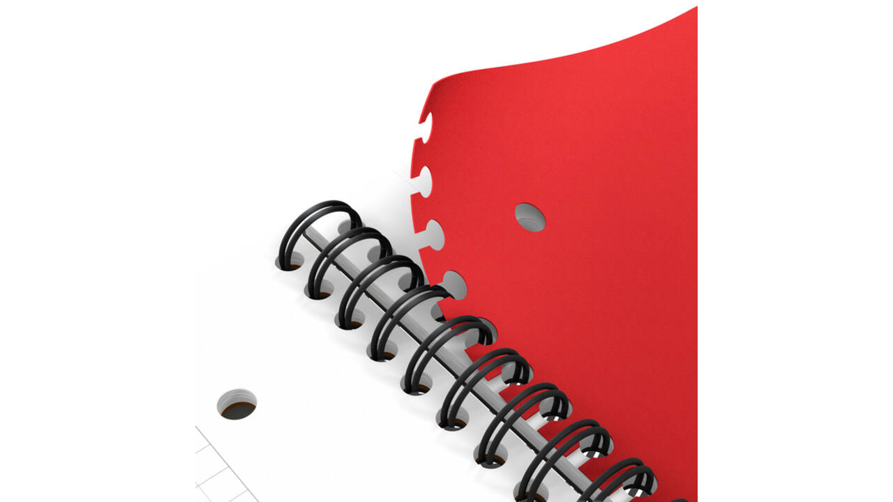 Spiraalblok Oxford International Activebook A4+ 160 pagina's ruit 5mm