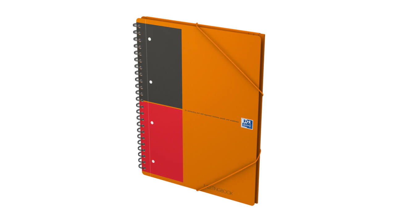 Spiraalblok Oxford International Meetingbook A4+ 160 pagina's lijn