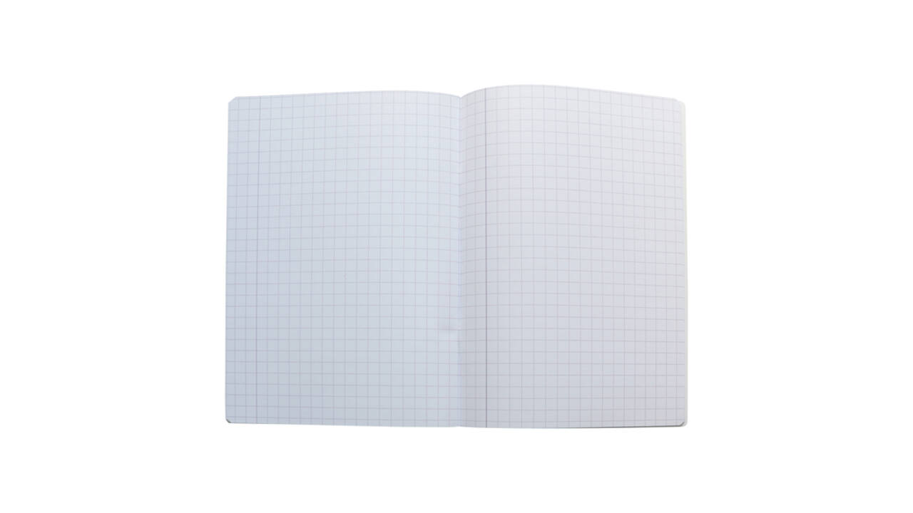 Schrift Oxford School A4 ruit 10x10mm 72 pagina's 80gr assorti