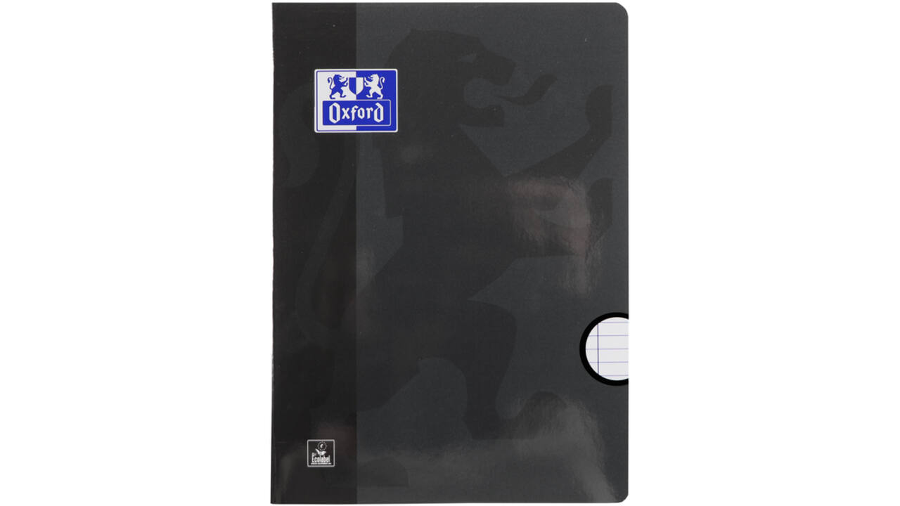 Schrift Oxford School A4 lijn 72 pagina's 80gr zwart