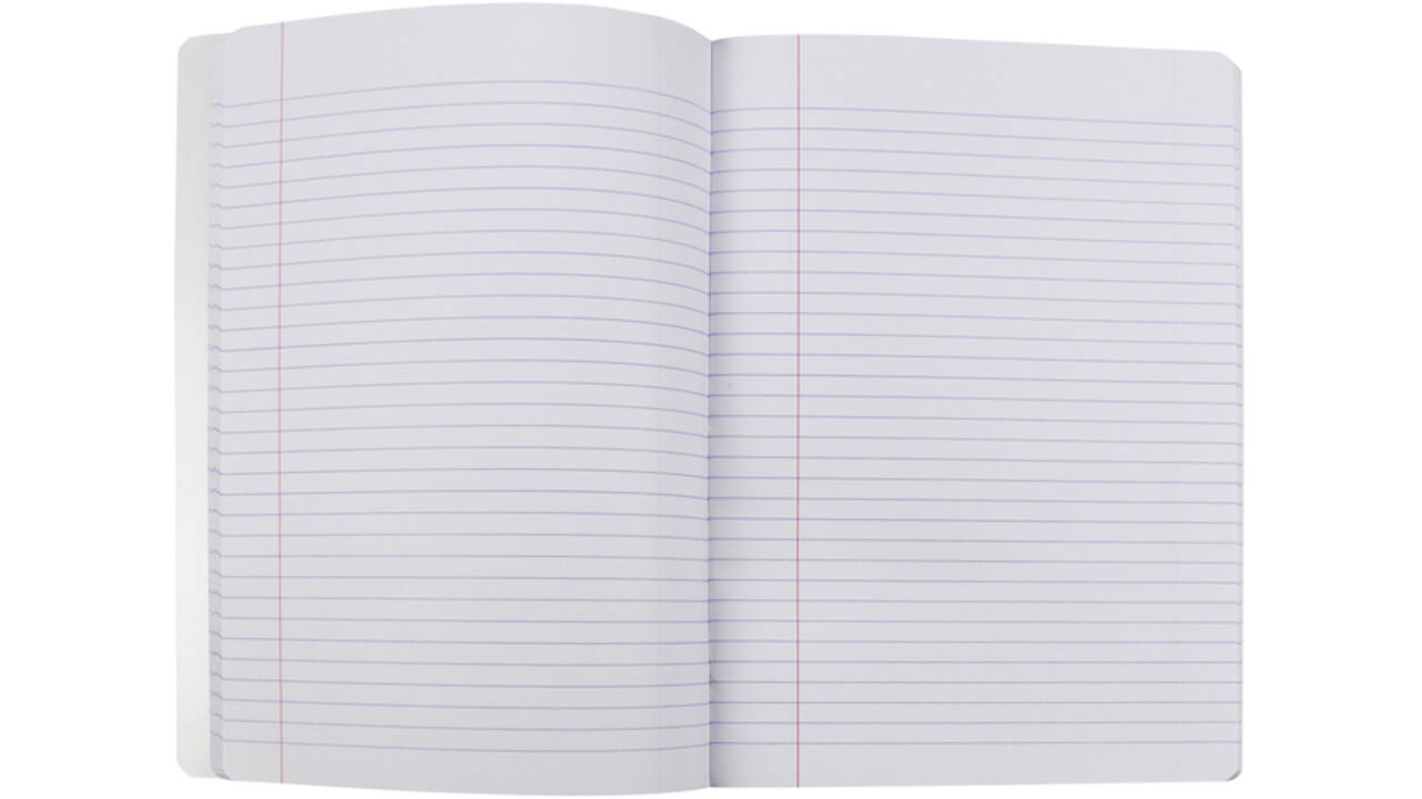 Schrift Oxford School A4 lijn 72 pagina's 80gr zwart