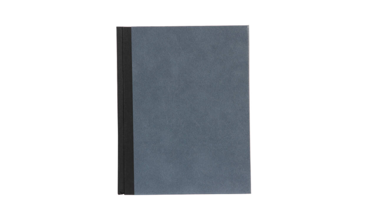Notitieboek Djois Atlanta Excellent genaaid 210x165mm 96blz lijn grijs gewolkt
