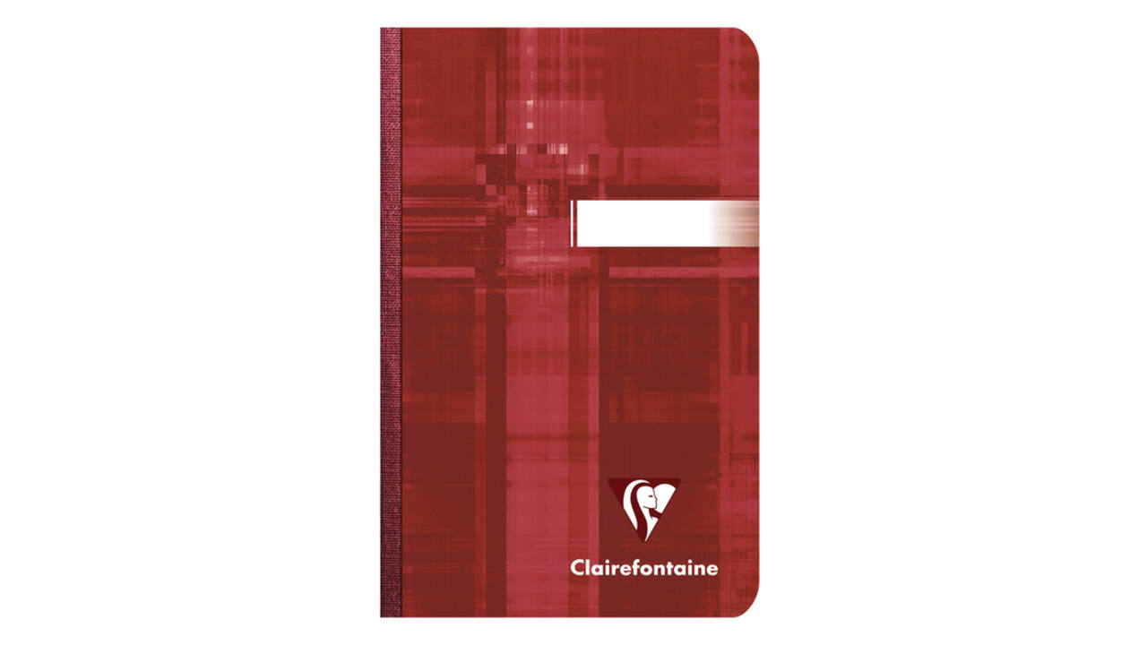 Notitieboek Clairefontaine 90x140mm lijn assorti