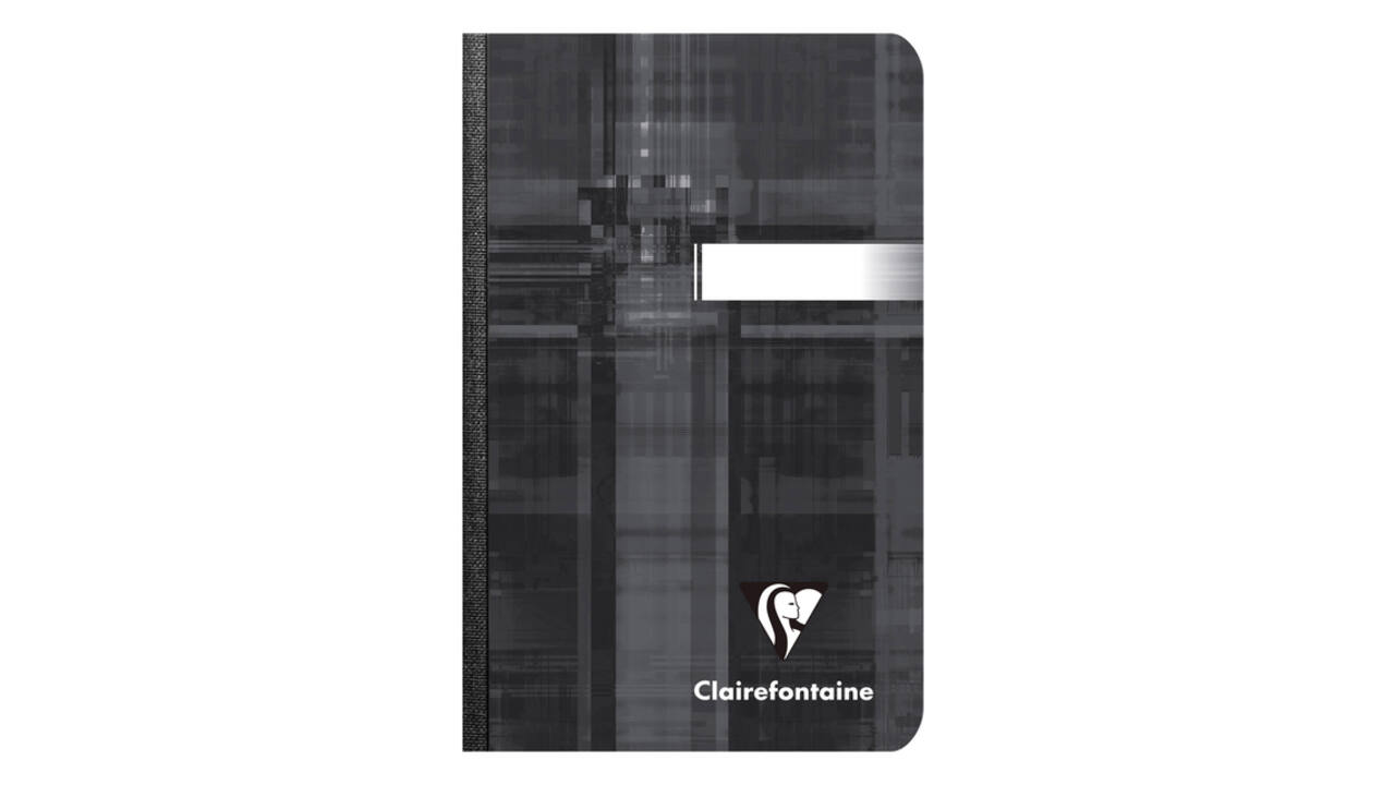 Notitieboek Clairefontaine 90x140mm lijn assorti