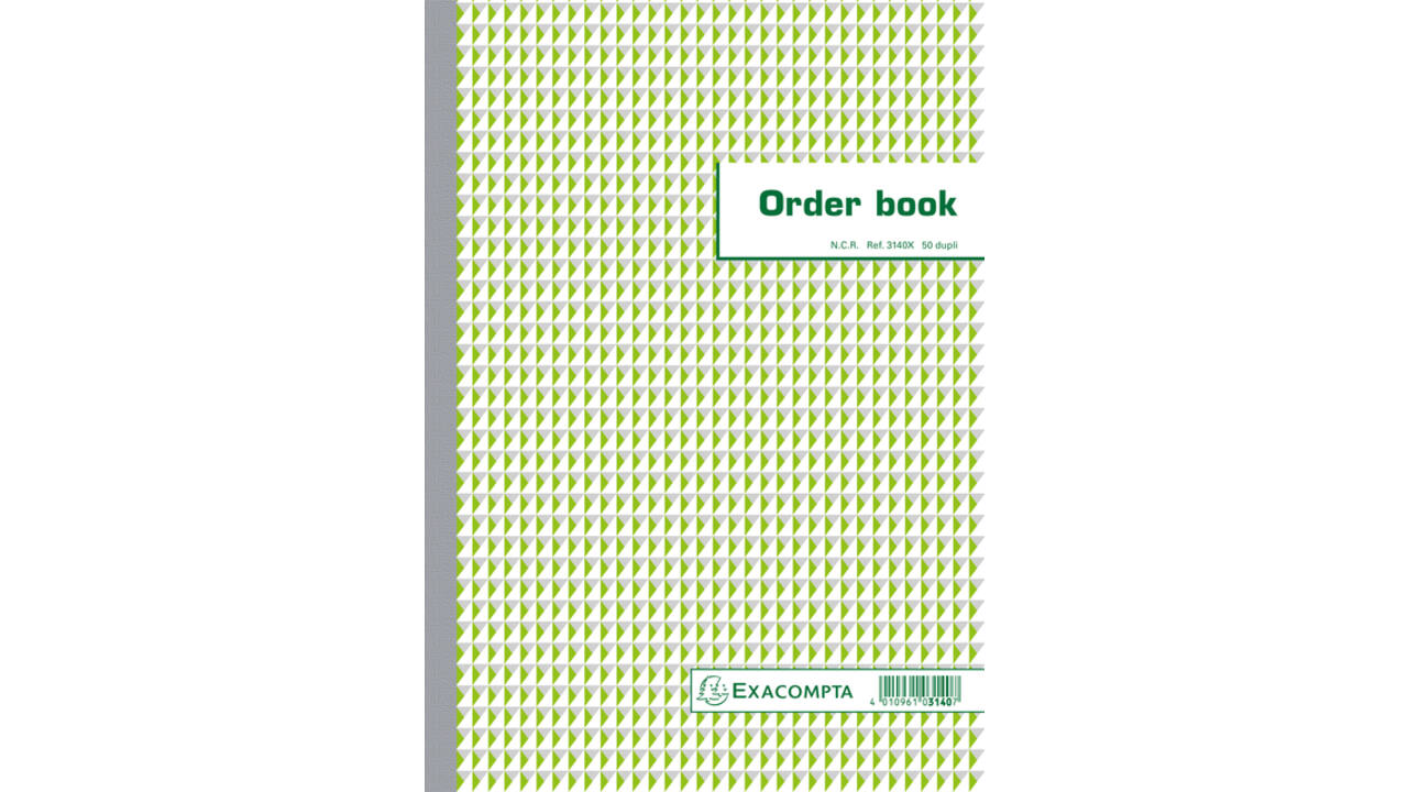 Orderboek Exacompta 297x210mm 50x2vel