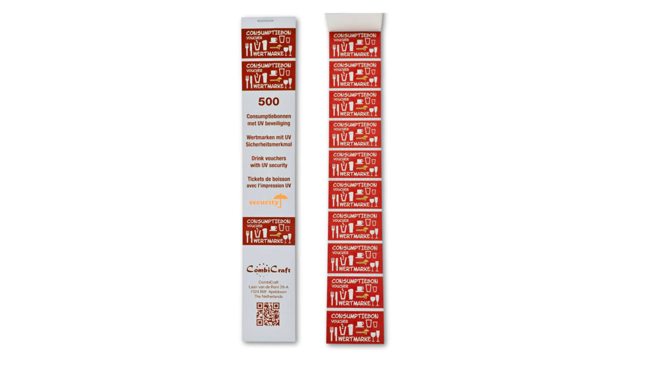 Consumptiebon Combicraft UV beveiliging rood