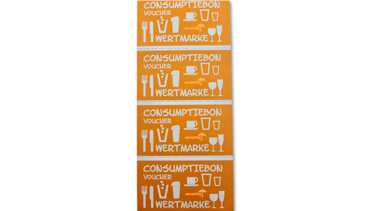 Consumptiebon Combicraft UV beveiliging 500 stuks oranje