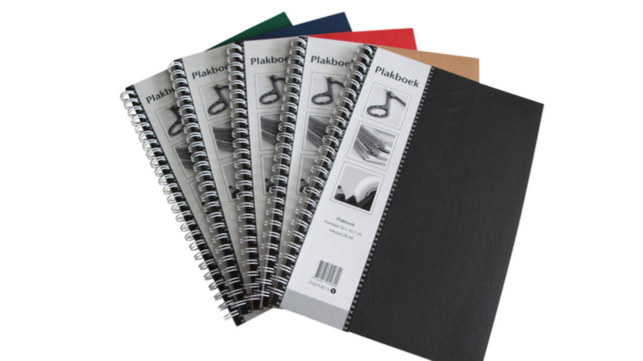 Plakboek Papyrus 400x280mm 40 vel assorti