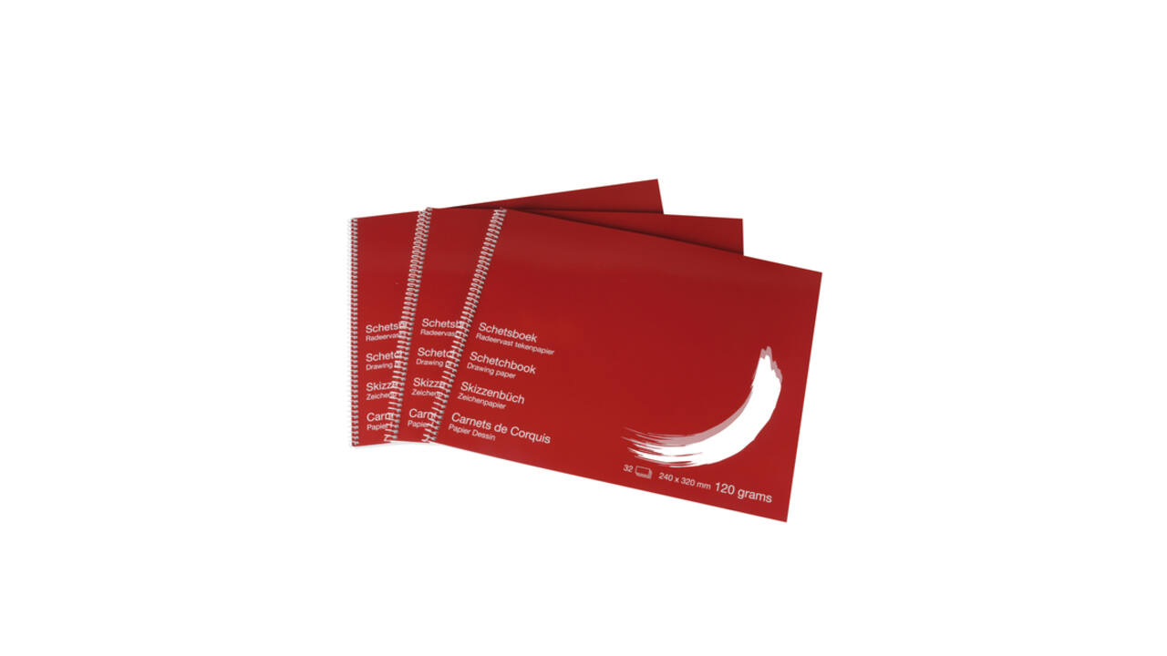 Schetsboek Papyrus 240x320mm 120gr 32 vel