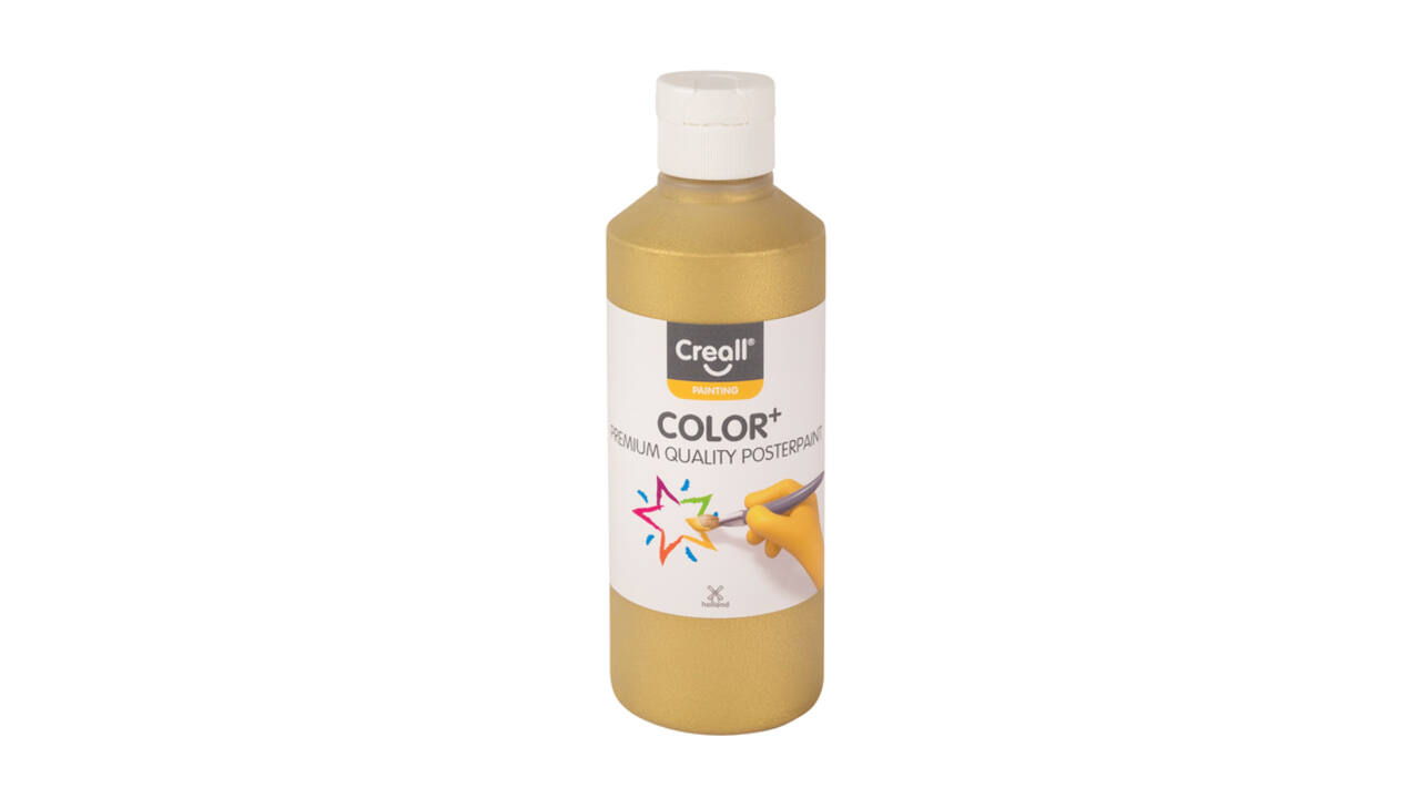 Plakkaatverf Creall goud 250ml