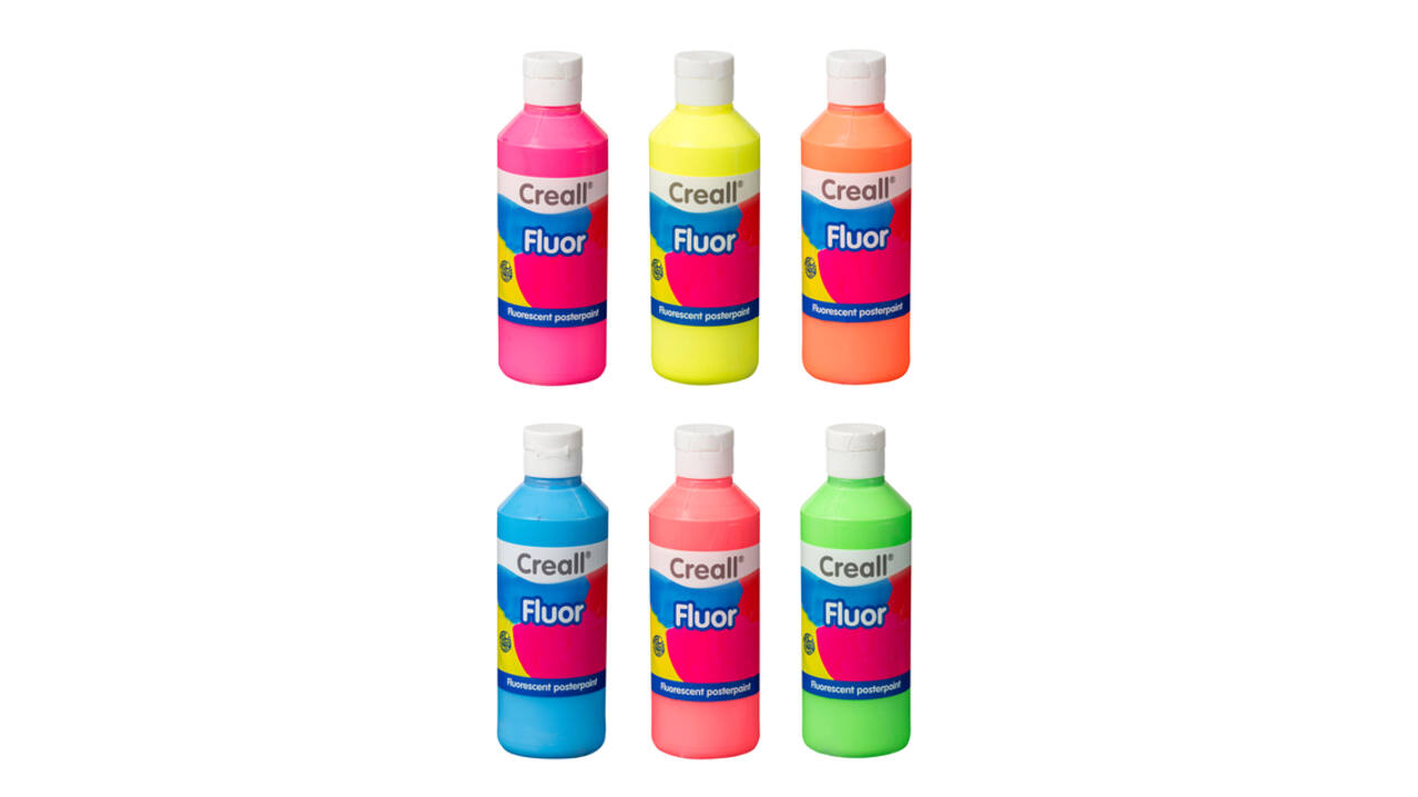 Plakkaatverf Creall fluor groen 250ml
