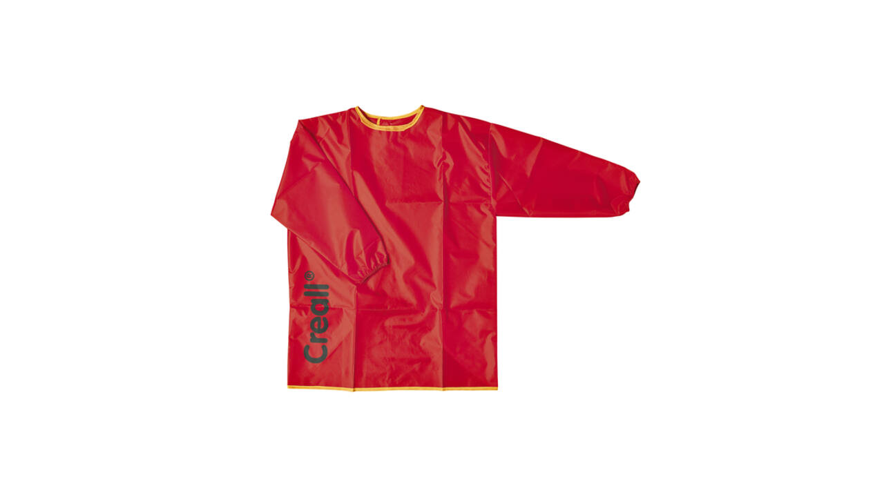 Verfschort Creall medium rood