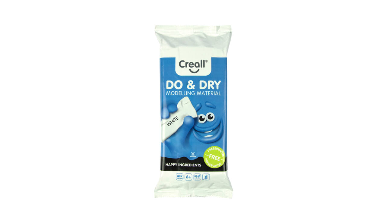Klei Creall do & dry wit 1000gr