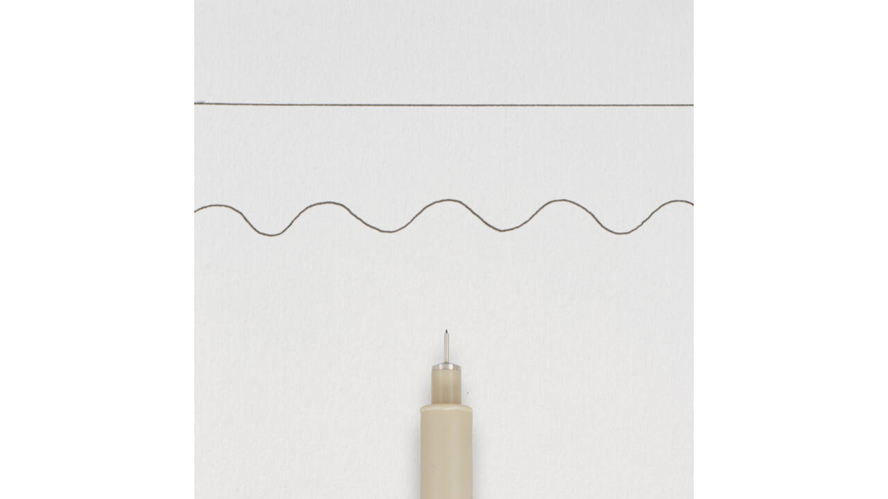 Fineliner Sakura Pigma Micron 003 0.15mm zwart