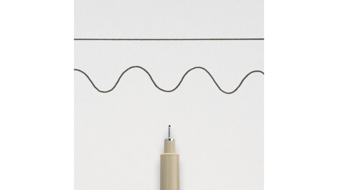 Fineliner Sakura Pigma Micron 04 0.4mm zwart