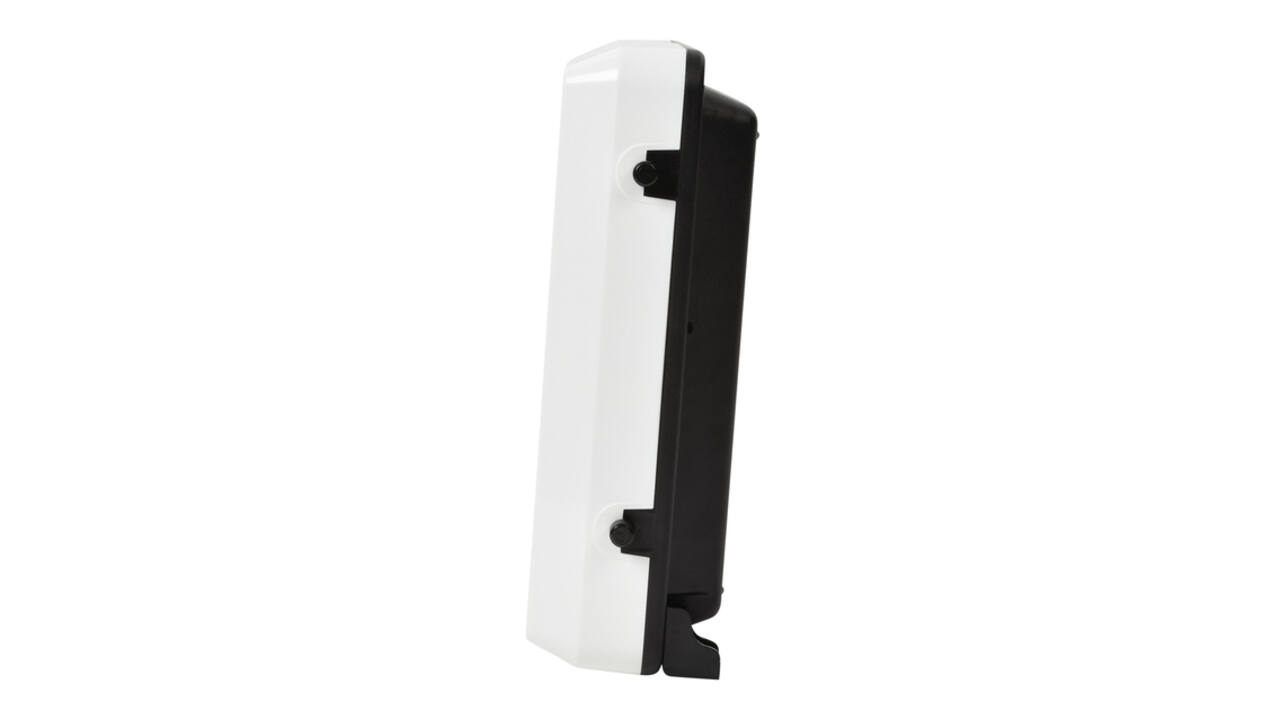 Wandklok Perel analoog 310x310mm nederlandse versie wit
