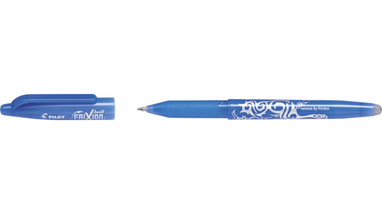 Rollerpen PILOT friXion medium hemelsblauw