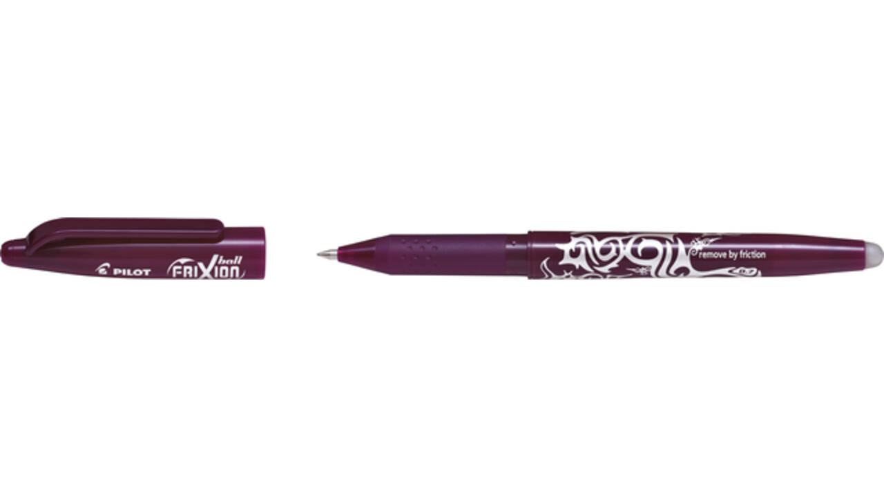 Rollerpen PILOT friXion medium wijnrood