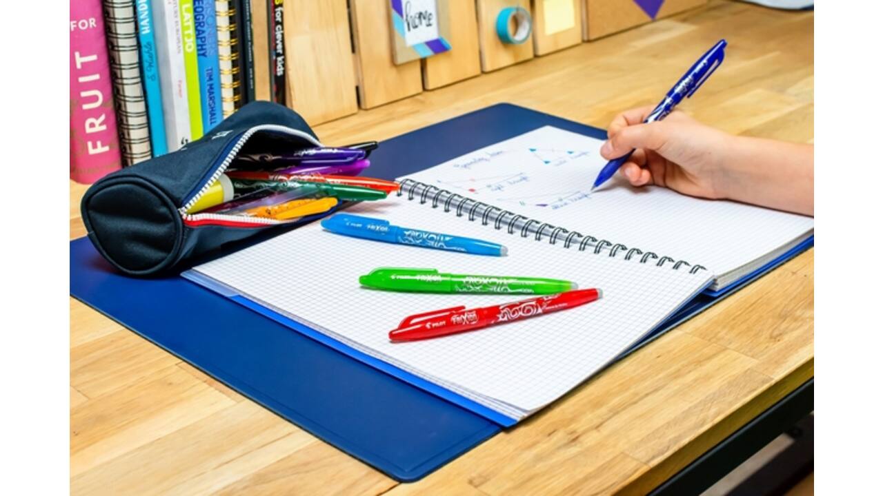 Rollerpen PILOT friXion medium fun assorti Set2Go à 4 stuks