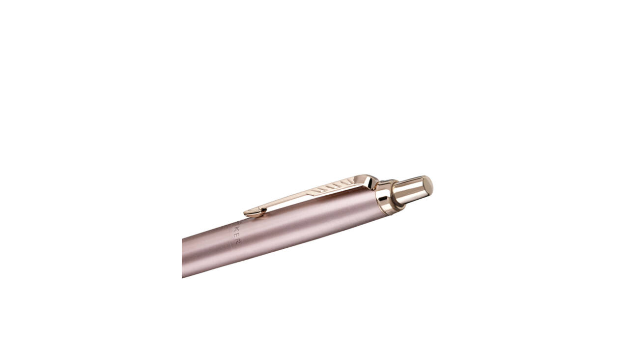Balpen Parker Jotter XL Monochrome pink gold medium blister à 1 stuk