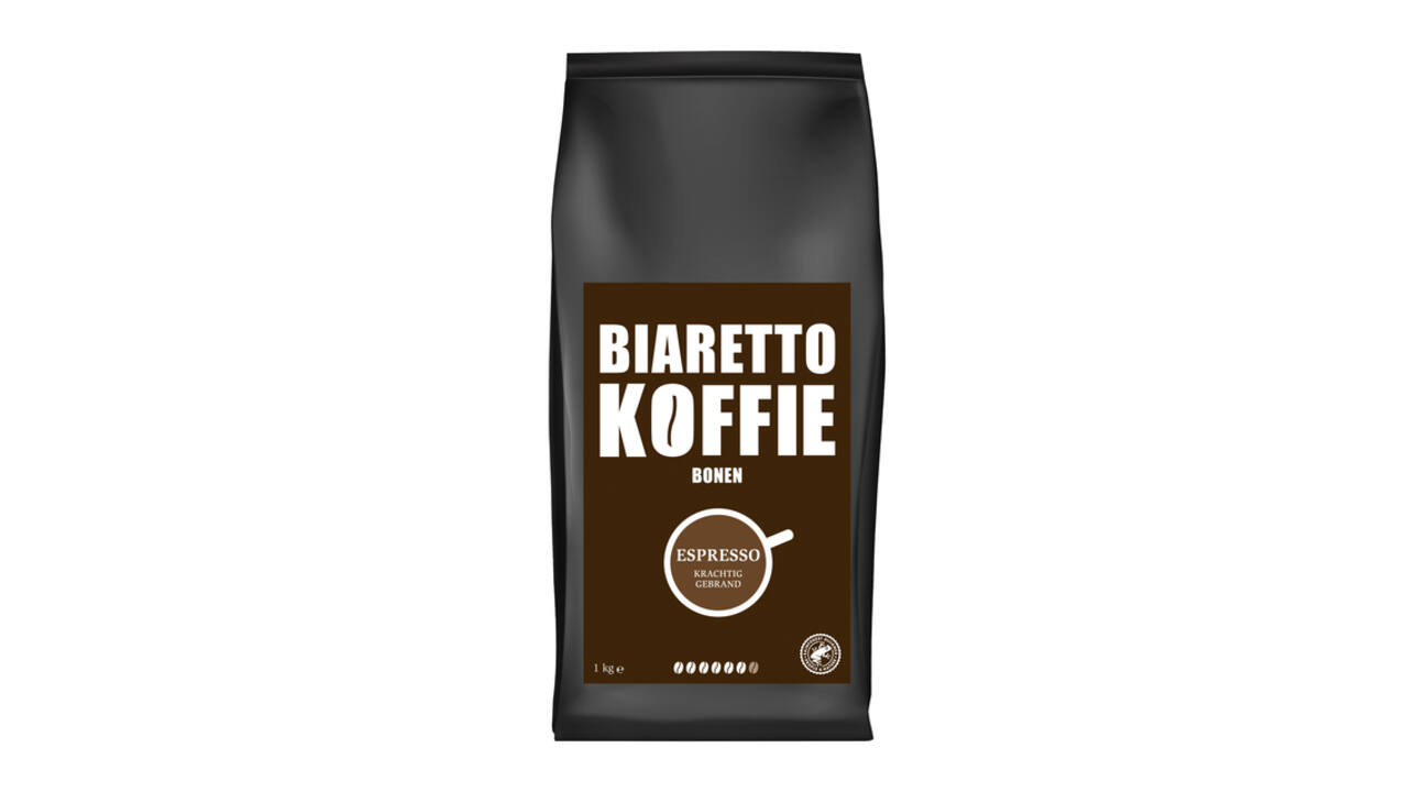Koffie Biaretto bonen espresso 1000 gram