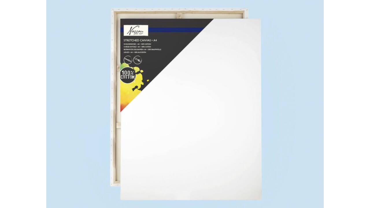 Canvas Nassau fine art 210x297mm 100% katoen
