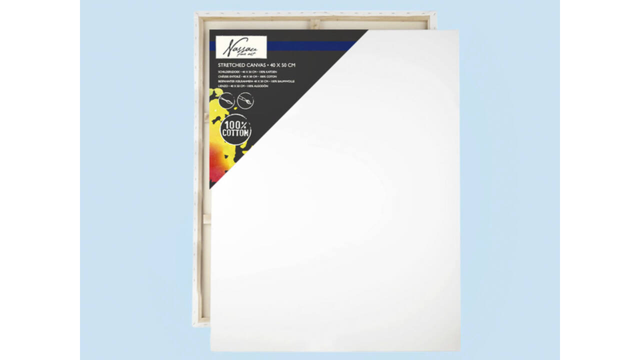 Canvas Nassau fine art 40x50cm 100% katoen