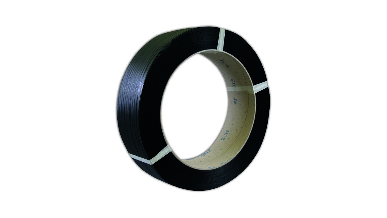 Omsnoeringsband 12mmx0.73mmx2000m zwart k406mm