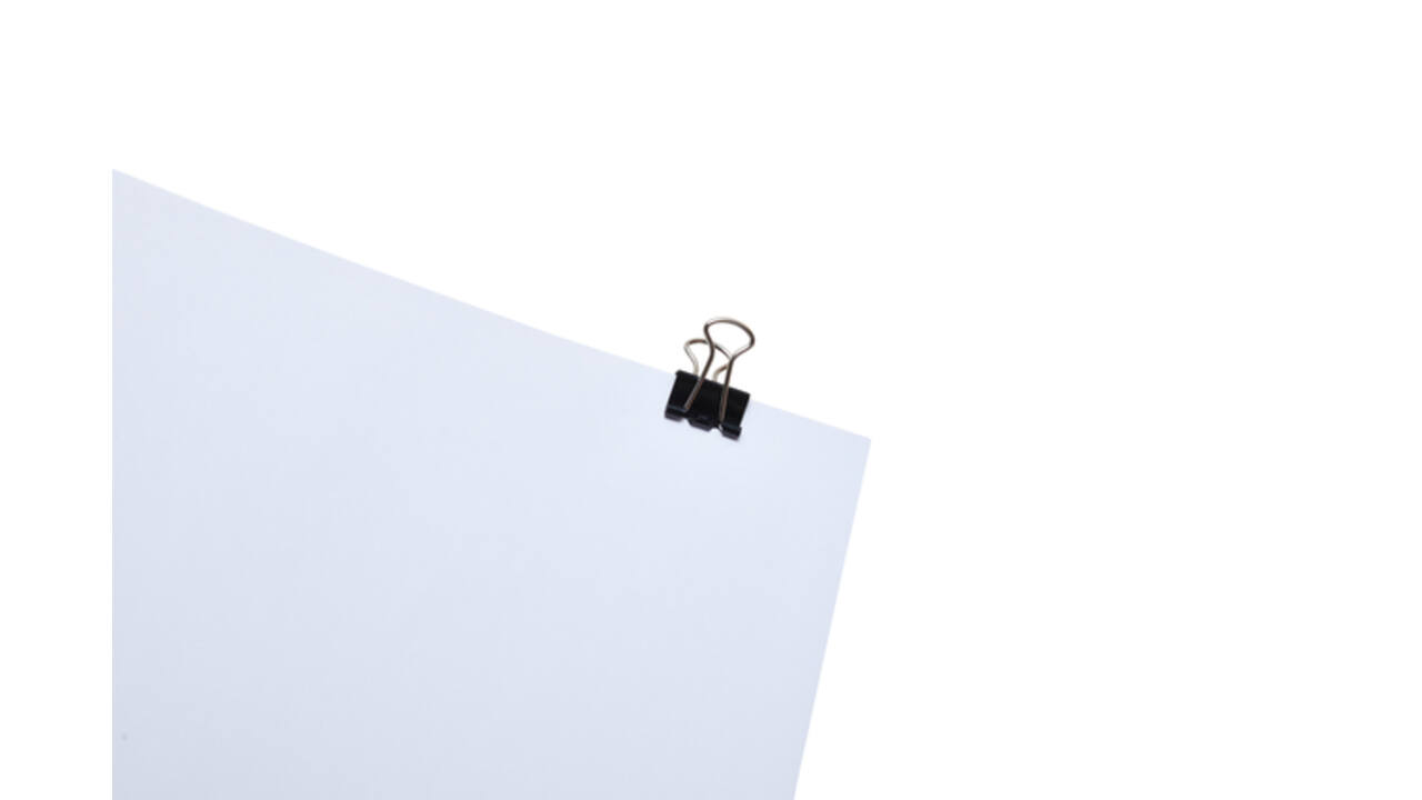 Papierklem MAUL 215 foldback 13mm capaciteit 4mm zwart 12 stuks