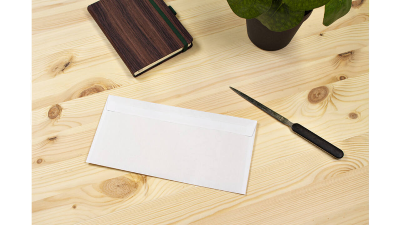 Briefopener Westcott metaal met kunststof grip zwart