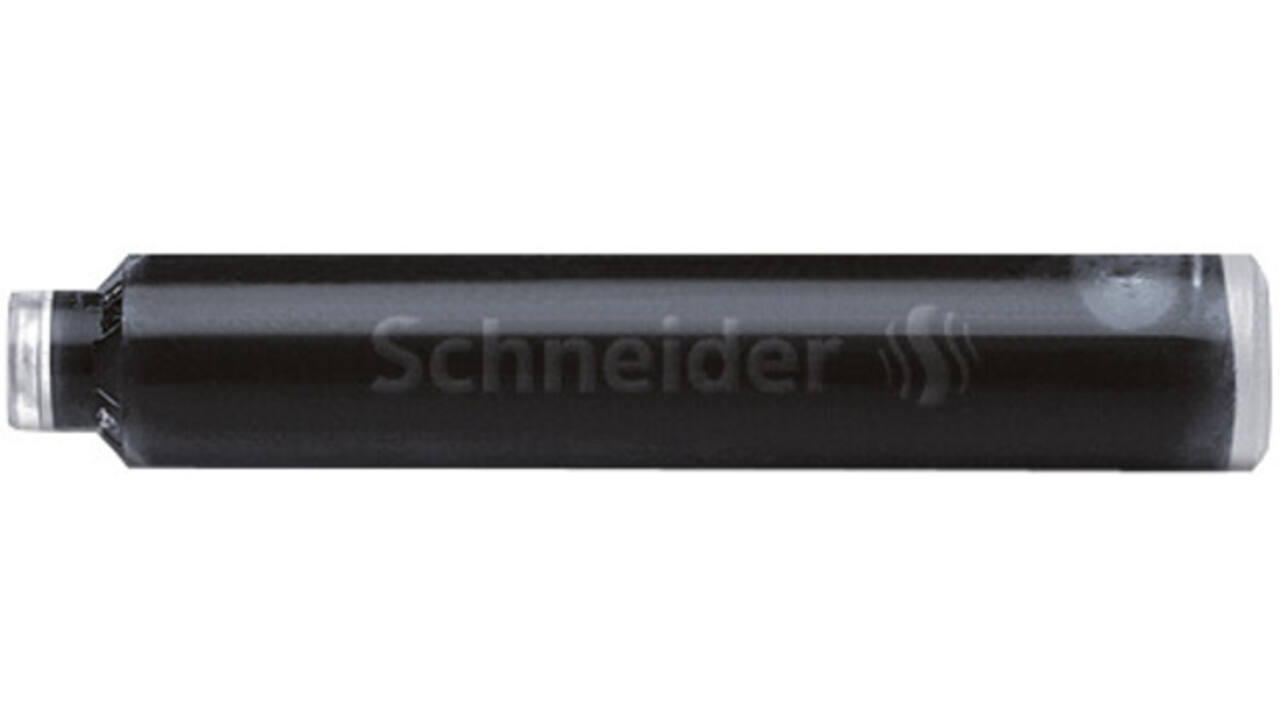Inktpatroon Schneider din zwart doos à 6 stuks