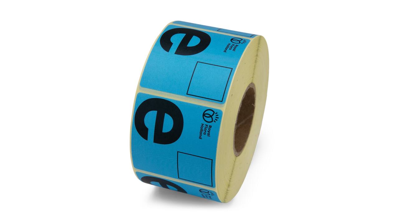 Etiket 50x50 FH Aanvoerbrief E kern 40, 1000 rol, permanent