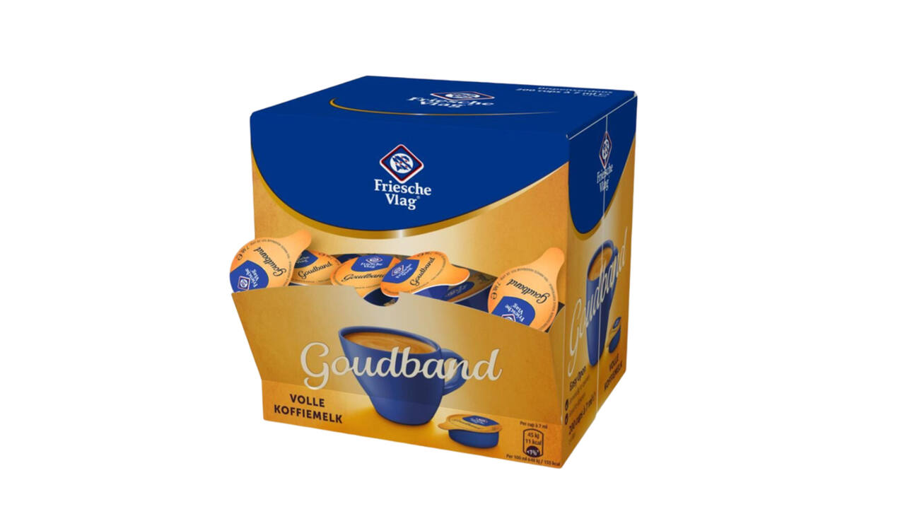 Koffiemelk Friesche Vlag goudband 7 ml 200 cups