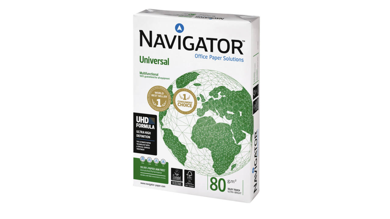 Kopieerpapier Navigator Universal A4 80gr wit 500 vel