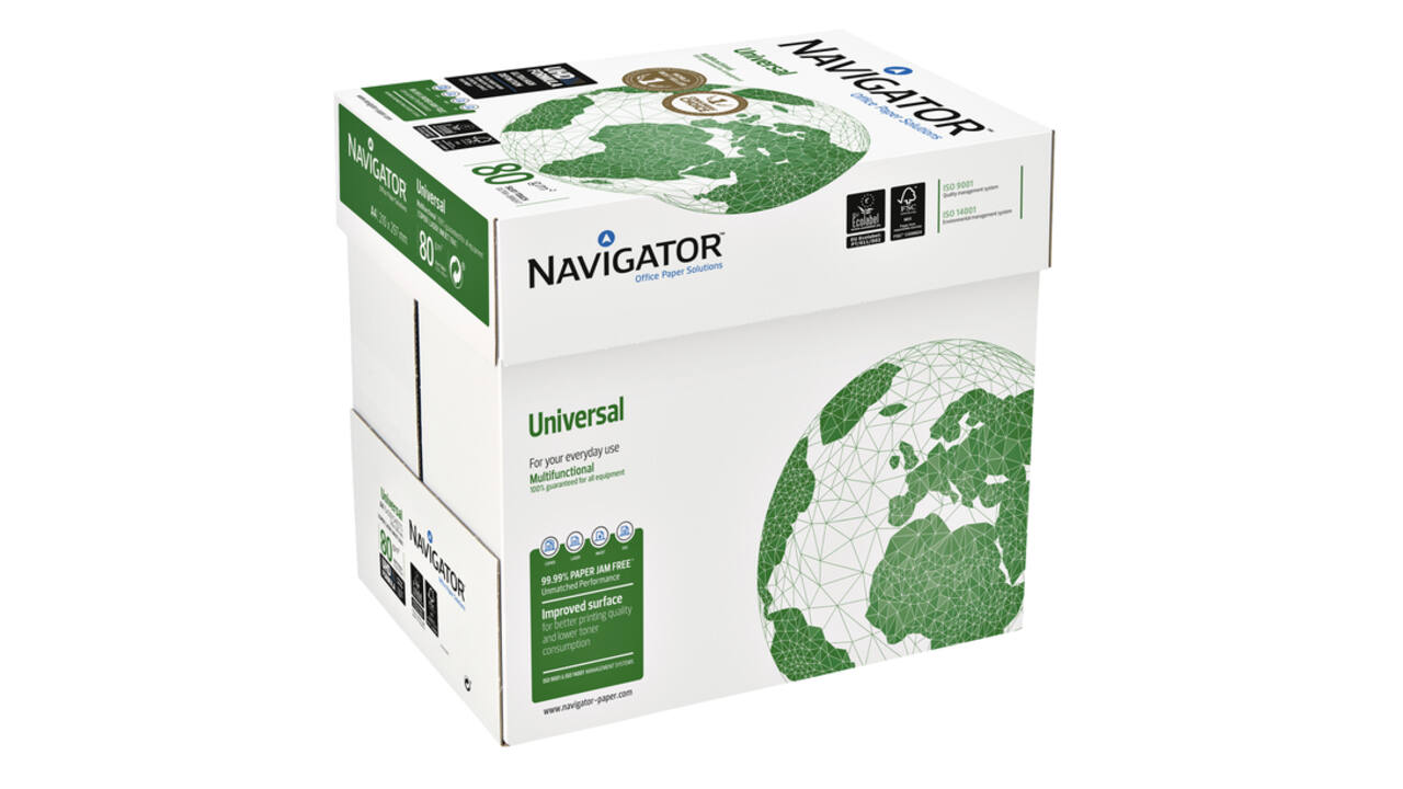 Kopieerpapier Navigator Universal A4 80gr wit 500 vel